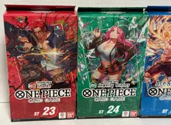 ONE PIECE Card Game Starter Deck Bundle of 7 ST-22-23-24-25-26-27-28 English Ver - Image 2