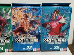 ONE PIECE Card Game Starter Deck Bundle of 7 ST-22-23-24-25-26-27-28 English Ver - Image 3