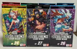 ONE PIECE Card Game Starter Deck Bundle of 7 ST-22-23-24-25-26-27-28 English Ver - Image 4