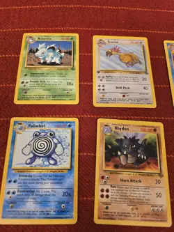 9 Pokemon Card Lot Uncommon Collection Base Set Etc Pokemon Trading Card Game - Image 2