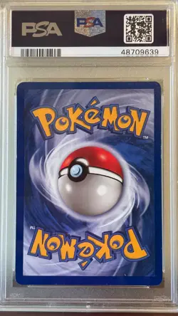 Horsea 49/62 First Edition 1999 Pokemon Fossil PSA NM-Mint 8 Graded Card - Image 3