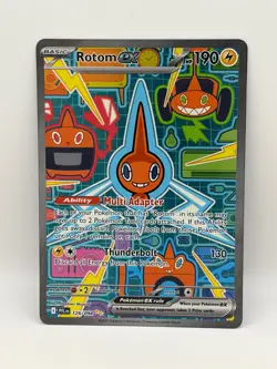 Rotom ex 126/094 Pokemon Card TCG Phantasmal Flames Holo Near Mint (NM-M) - Image 1