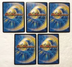 Lot of 5 Japanese Duel Masters Trading Card Game VR Card Set - Image 2