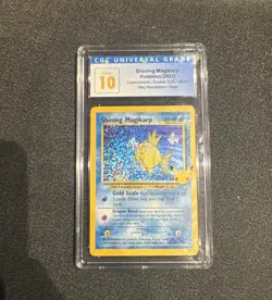 CGC PRISTINE 10 🌟 - Shining Magikarp Holo Celebrations 2021 Pokemon Card #66 - Image 1