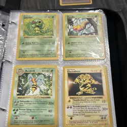 112 Base Set SHADOWLESS Non Holo Pokemon Card Lot W/Duplicates All NM/LP - Image 4