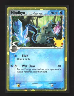 Pokemon SWSH: Sword & Shield Promo Cards #SWSH136 Promo Mimikyu (Delta Species) - Image 1