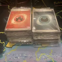 Pokemon Sealed Energy Bricks, 45 Cards, Lot Of 6, 2024 - Image 2