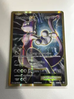 Pokemon TCG Mewtwo EX 103/108 Ultra Rare Holo Card Evolutions XY - Image 1