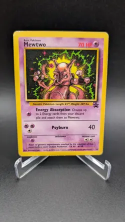 Pokemon Mewtwo TCG Black Star Promos 14 Regular Promo Card - Image 1