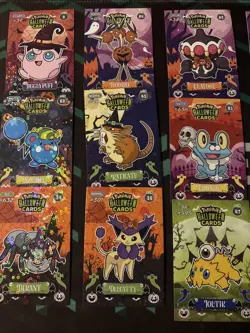 Pokemon Halloween Cards Mixed Lot of 18 Cards (all holo) - Image 2