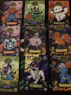 Pokemon Halloween Cards Mixed Lot of 18 Cards (all holo) - Image 3