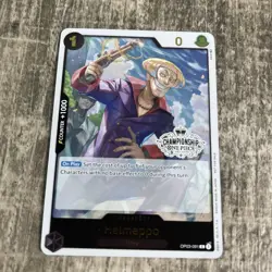 Helmeppo - OP03-091 - One Piece Card Game - Store Championship Pack - Holo - Image 1