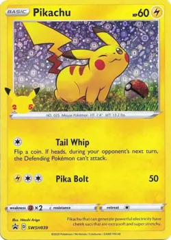 Pikachu - (General Mills) SWSH039 Miscellaneous Cards & Products Holo - Image 1