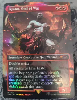 Kratos, God of War Secret Lair Drop Foil - Image 1