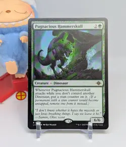 Pugnacious Hammerskull 🦖 NM 🦖 The Lost Caverns of Ixalan 🦖 Magic 🦖 MTG #0208 - Image 1