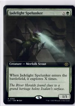 Jadelight Spelunker NM/M* EXTENDED Lost Caverns Of Ixalan 0382 mtg -UnltdCards - Image 1