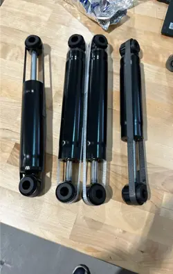 Set of 4 Front-Rear Shock Absorber For 1973 1974 Chevrolet C10 Pickup RWD - Image 1