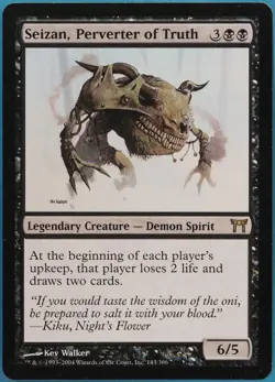 Seizan, Perverter of Truth Champions of Kamigawa HEAVILY PLD (367438) ABUGames - Image 1