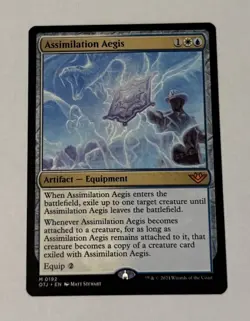 MTG Assimilation Aegis - Outlaws of Thunder Junction LP - Image 1