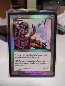 HOLY DAY #20/350 - Magic the Gathering - Invasion White Foil Common 2000 [LP] - Image 1