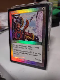 HOLY DAY #20/350 - Magic the Gathering - Invasion White Foil Common 2000 [LP] - Image 5