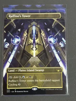 MTG - Raffine's Tower - Borderless - Streets of New Capenna #292 - Image 3