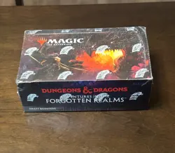Magic: The Gathering Adventures in Forgotten Realms Draft Booster Box NEW SEALED 630509981151 - Image 1