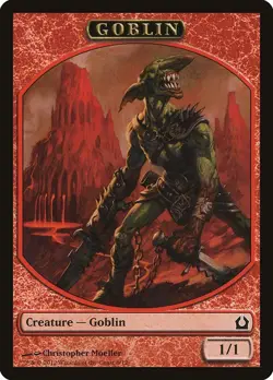 Goblin Token 10x - Red - Moeller Art - RTR Return to Ravnica MTG Magic NM - Image 1