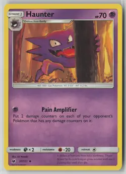 Haunter 37/111 Pokemon Crimson Invasion Uncommon Near Mint Card NM 1 - Image 1