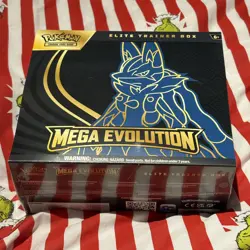 Pokemon TCG Mega Evolutions Lucario Elite Trainer Box ETB - SEALED - Image 1