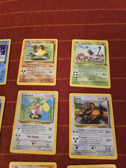 10 Pokemon Card Lot Uncommon Collection Base Set Etc Pokemon Trading Card Game - Image 3