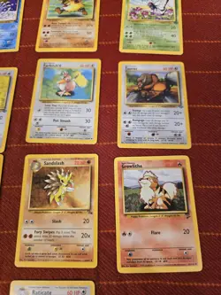 10 Pokemon Card Lot Uncommon Collection Base Set Etc Pokemon Trading Card Game - Image 4