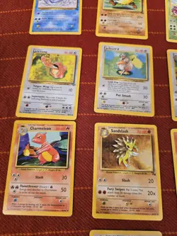 10 Pokemon Card Lot Uncommon Collection Base Set Etc Pokemon Trading Card Game - Image 5