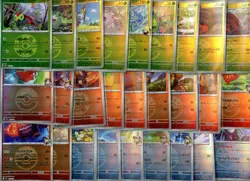 Pokemon Japanese Mega Dream ex Reverse Holo Poke Ball Lot of 105 No Duplicates - Image 1