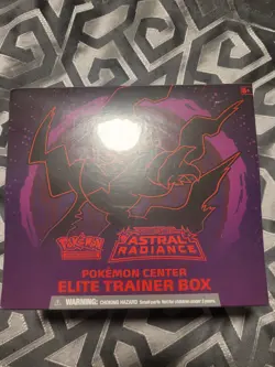 Pokemon Astral Radiance Pokemon Center Elite Trainer Box ETB - Sealed New - Image 1
