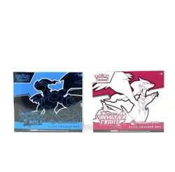 Pokemon Center Black Bolt and White Flare ETB Set Factory Sealed - IN HAND - Image 1