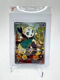 2025 POKEMON PHANTASMAL FLAMES 026 MELOETTA MEGA DIANCE ex BATTLE DECK PROMO - Image 1