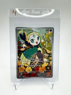 2025 POKEMON PHANTASMAL FLAMES 026 MELOETTA MEGA DIANCE ex BATTLE DECK PROMO - Image 1