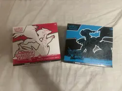 Pokemon TCG: Black Bolt and White Flare ETB Set Pokemon Center Exclusive - Image 1