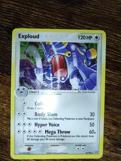 Exploud 3/106 Pokemon 2005 EX Emerald Holo Rare - Image 2