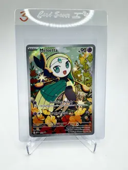 2025 POKEMON PHANTASMAL FLAMES 026 MELOETTA MEGA DIANCE ex BATTLE DECK PROMO - Image 1