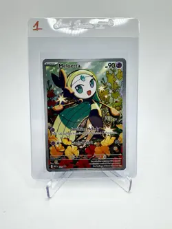 2025 POKEMON PHANTASMAL FLAMES 026 MELOETTA MEGA DIANCE ex BATTLE DECK PROMO - Image 1