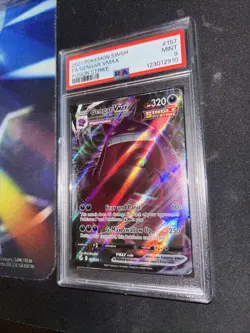 Pokemon SWSH Gengar VMAX #271 Fusion Strike PSA 9 - Image 3