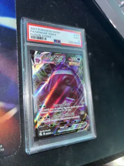 Pokemon SWSH Gengar VMAX #271 Fusion Strike PSA 9 - Image 4