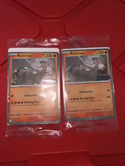 🔥x2 Pokemon Phantasmal Flames Reshiram 017/094 Barnes & Noble Promo Stamped - Image 1