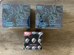 Pokemon TCG Pokemon Center Phantasmal Flames 2x ETB + Booster Box - Image 1