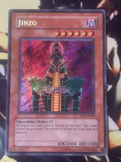 Yugioh: Jinzo - PSV-EN000 Worldwide Edition - Secret Rare - Unlimited MP - Image 1