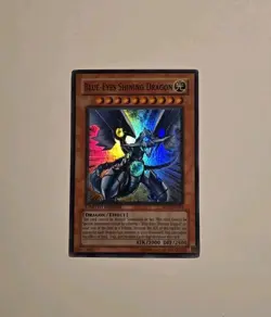 Yugioh Blue-Eyes Shining Dragon MOV-EN001 Limited Edition Promo NM - Image 1