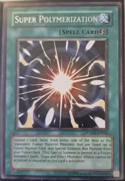 YuGiOh Super Polymerization Rare PTDN-EN046 - Image 1