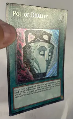 Yu-Gi-Oh! Pot of Duality DREV-EN062 Duelist Revolution LP - Image 2